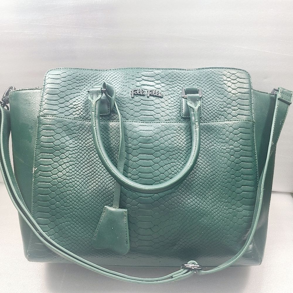 Folli Follie Leather Tote Bag